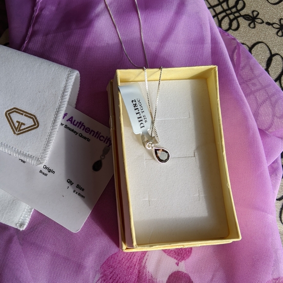 Smokey Quartz Pendant/Necklace - Picture 6 of 7